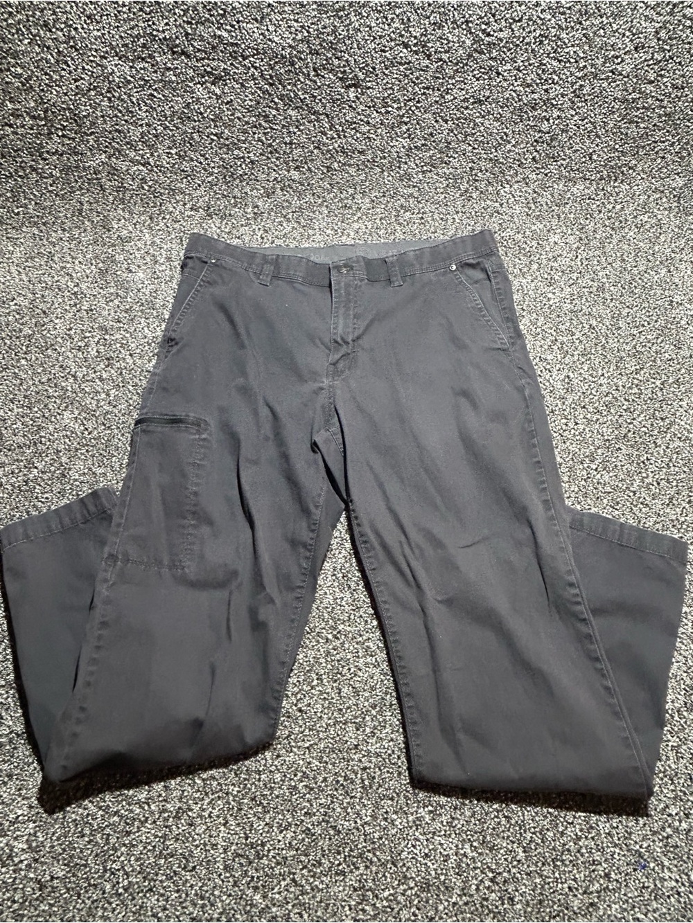 Weatherproof Men's Dark Gray Straight-Leg Work Pants